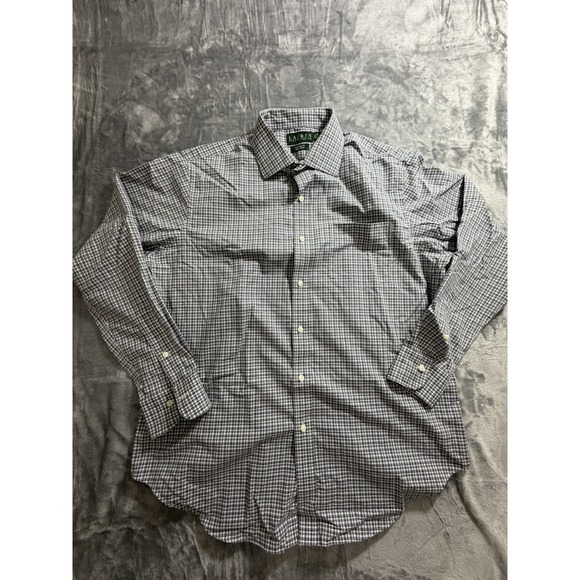Lauren Ralph Lauren Other - Lauren Ralph Lauren‎ Classic Fit Button Down Dress Shirt Checker Size 16.5 34/35